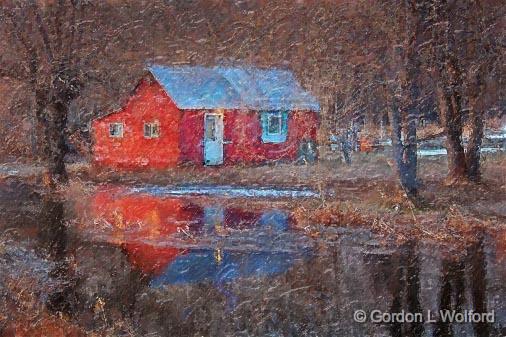 Shack By The Water_15035-7art.jpg - Photographed near Richmond, Ontario, Canada.